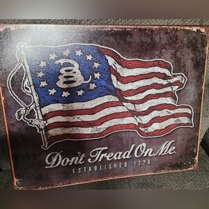 Patriotic Flag Metal Wall Art (114)